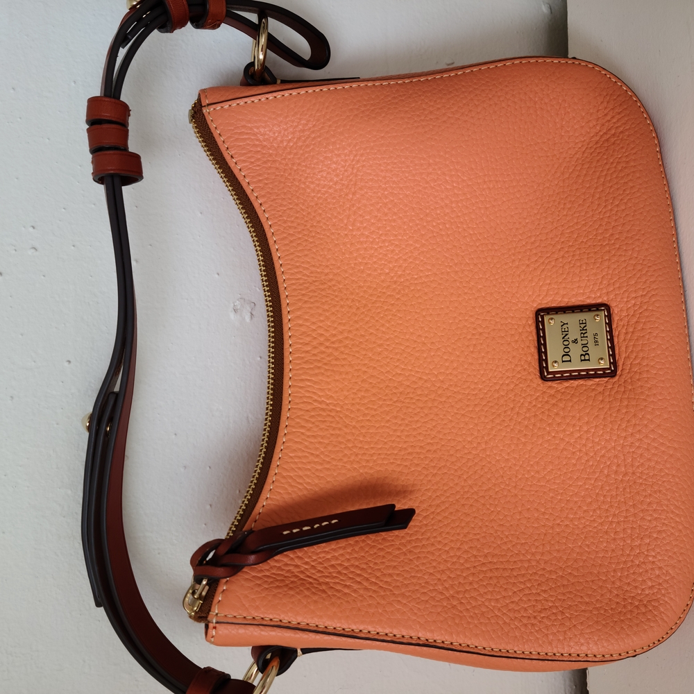 Dooney & Bourke Peach Hobo Bag